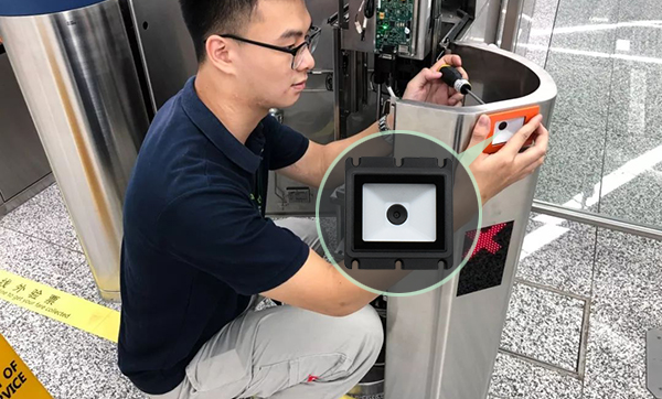 扫纸质和手机二维码扫描模块,可嵌入式安装的,闸机上面使用 扫纸质和手机二维码扫描模块,可嵌入式安装的,闸机上面使用