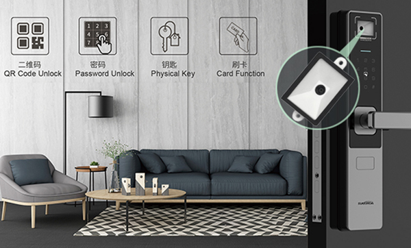为什么现在的智能门锁都在用二维码模组?扫描识别快,安全系数高 为什么现在的智能门锁都在用二维码模组?扫描识别快,安全系数高